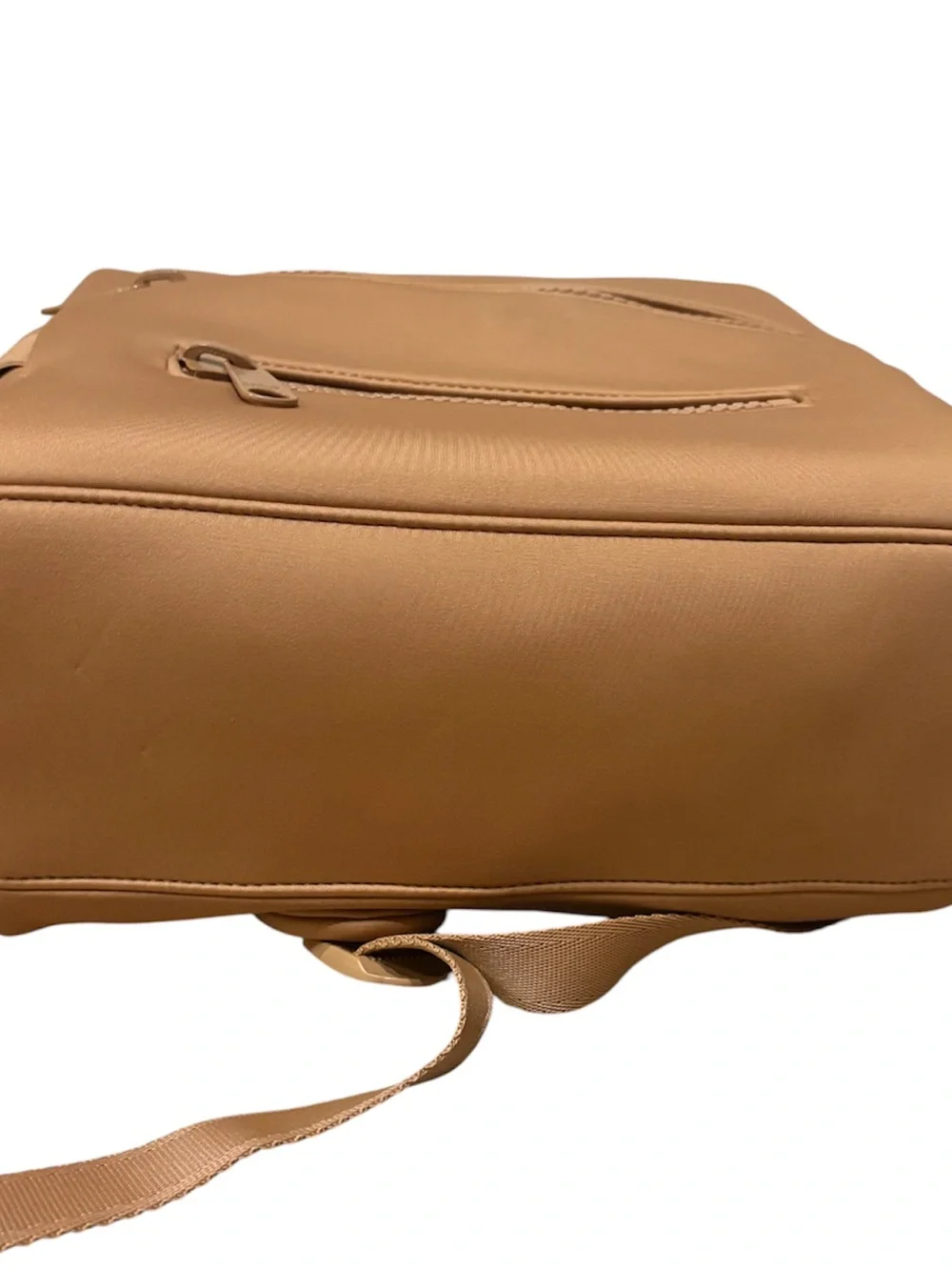 Dagne Dover Indi Neoprene Diaper Backpack Large Camel Brown